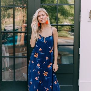 Gentle Fawn Blue Ansel Maxi Dress